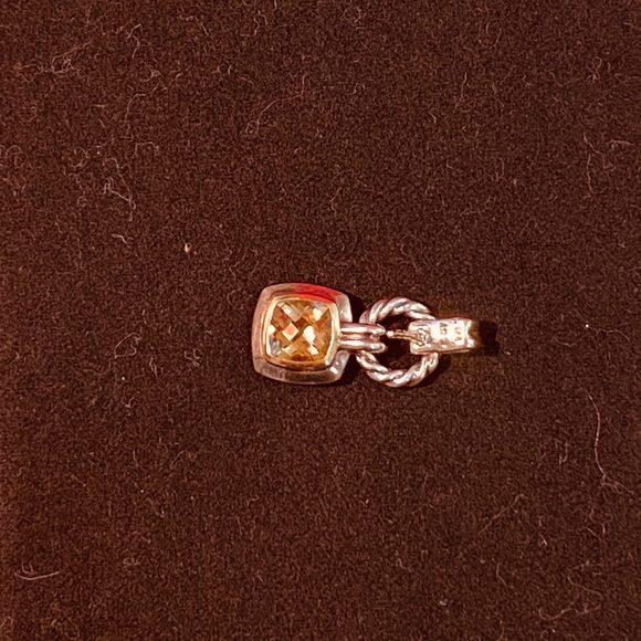 * SOLD* David Yurman Citrine Drop Earrings - Picture 9 of 9